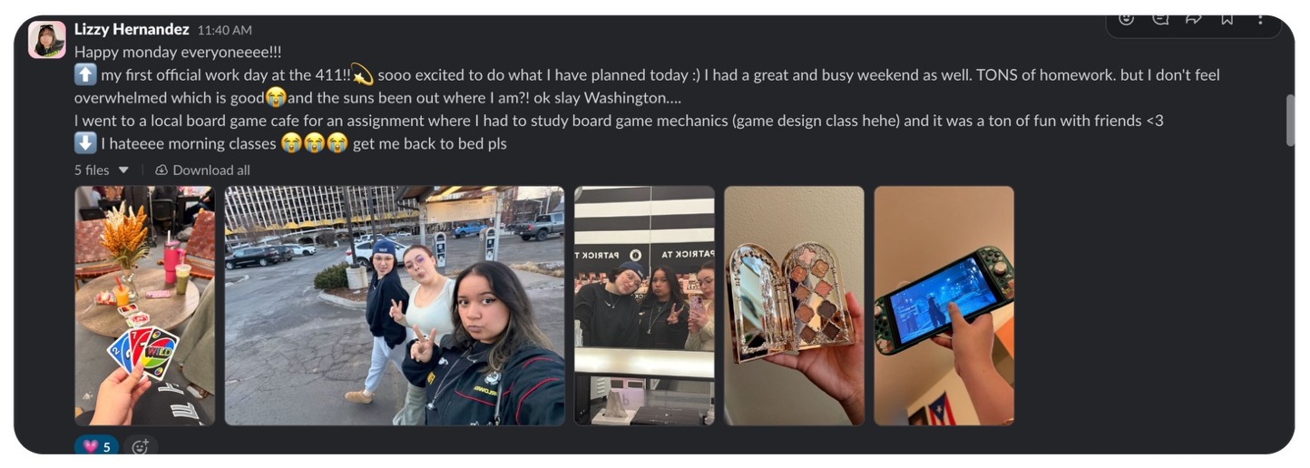 Lizzy creator community Slack update